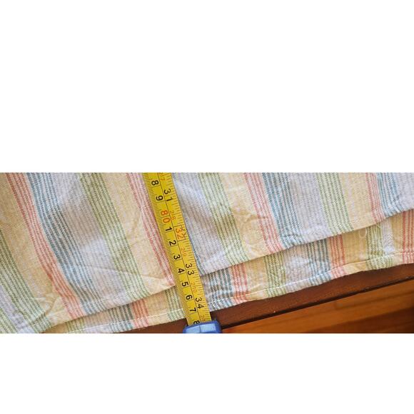 Karlie Top Classic Karlie Tunic, Pastel 70% Cotton, 30% Linen, Sz L. New - Picture 7 of 8